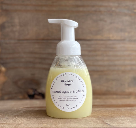 Sweet Agave & Citrus Foaming Hand Soap