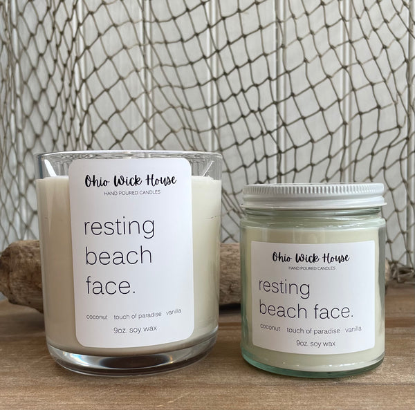 Resting Beach Face