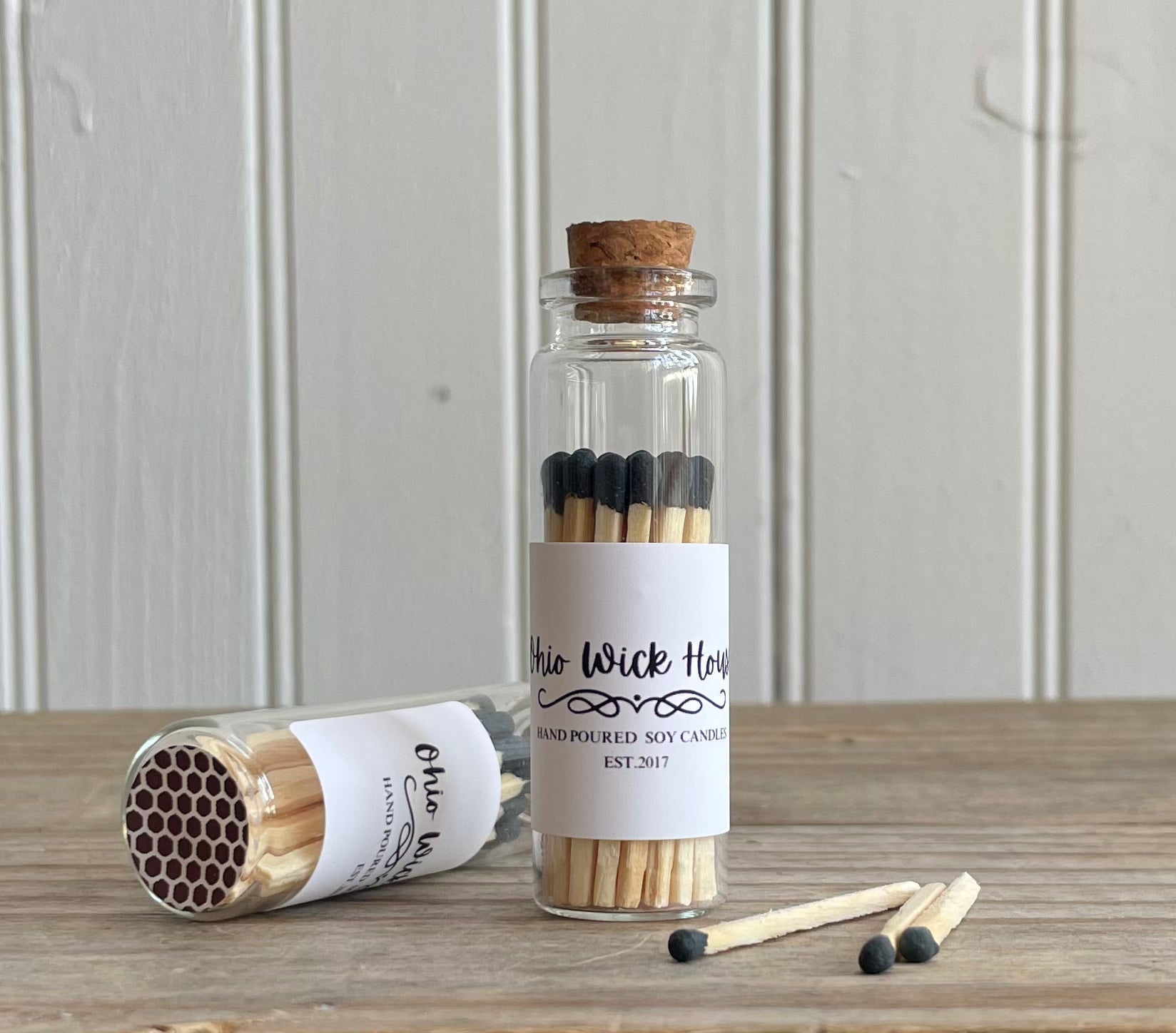 Ohio Wick House Match Jar