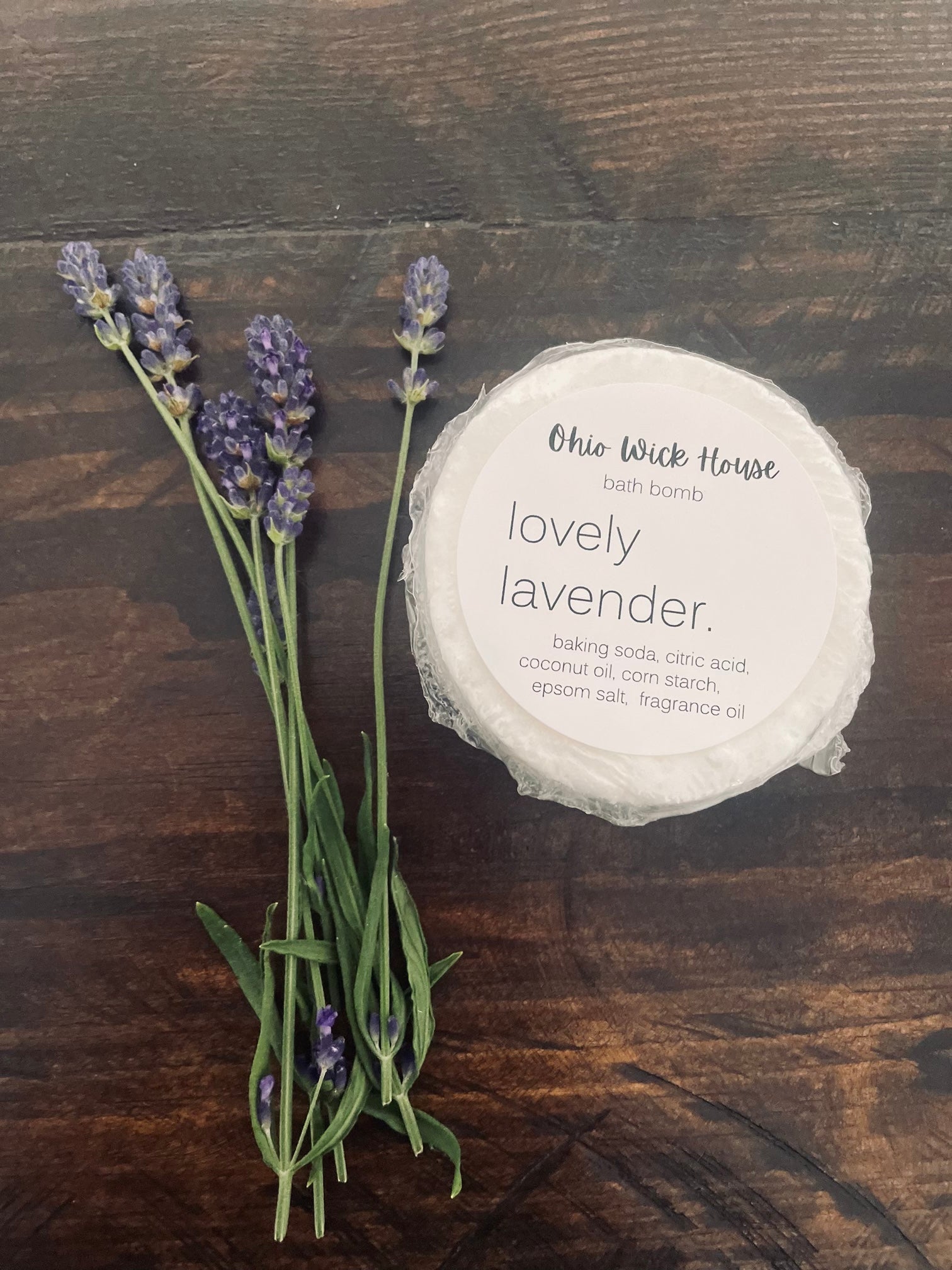 Lovely Lavender Bath Bomb